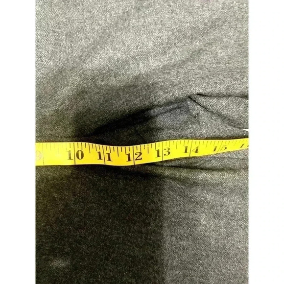 Vintage Bass Women's Wool Cashmere Blend High Rise Wide Leg Pants Size 14 Career - Picture 5 of 9